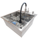 Комплект кухонної мийки Kraft KRF 5050 decor (3.0/1.0 мм) CS54071 фото 10