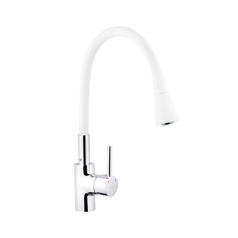 Змішувач для кухні Kroner KRP K&uuml;che - C031WHI CV024335 фото