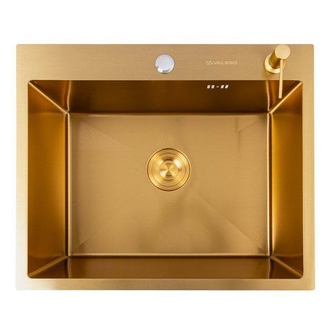 Мойка PVD Gold DECOR Valeso Handmade 60*50 47724 фото