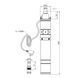 Насос глибинний шнековий Pumpman 4QGD1.8-50-0.55 кВт Нmax 130 м Qmax 1,8 куб.м 550 Вт CV029778 фото 6