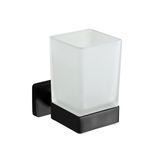 Стакан для зубних щіток VBI MARS BLACK VBI-040104BL фото