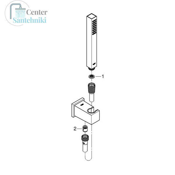 Душевой набор Grohe Euphoria Cube Stick 26405000 CV030544 фото