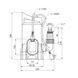 Насос дренажний Pumpman GS400 Нmax 6,5 м Qmax 7,5 куб.м 400 Вт (пластик) CV029785 фото 6