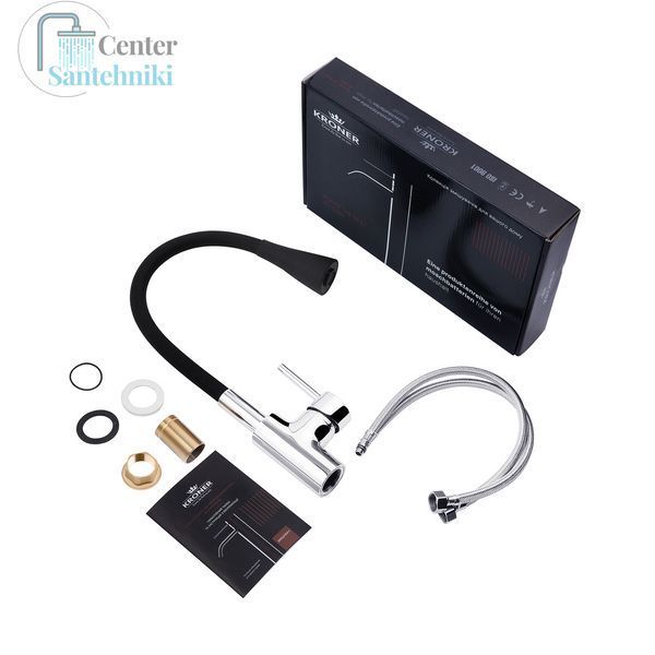 Смеситель для кухни Kroner KRP K&uuml;che - C031BLK CV024338 фото