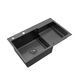 Кухонная мойка Kroner KRP Schwarze - 7848LHM PVD (3.0/1.0 мм) CV030023 фото 4
