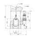 Насос дренажний Pumpman GS550 Нmax 8 м Qmax 9,3 куб.м 550 Вт (пластик) CV029786 фото 6