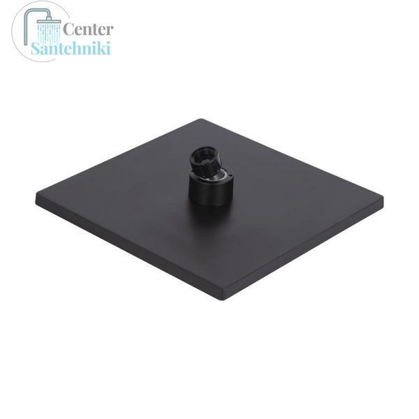 Душова система для кабіни Qtap Capricorn на три споживача (з виливом) 53103KNB Black Matt QTCAP53103KNB фото