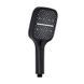 Лійка для ручного душу Qtap Rucni 260x120 мм округла QTRUC125BLM45782 Black Matt QTRUC125BLM45782 фото 1