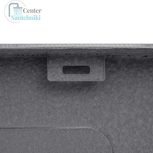 Комплект кухонної мийки Kraft HS 600Х450мм NANO BLACK - 60х50HM PVD (3.0/1.0 мм) DEKOR CS25234 фото