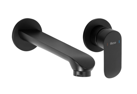 Смеситель для раковины (умывальника) REA HYPER BLACK + BOX скрытого монтажа * REA-B2061 фото