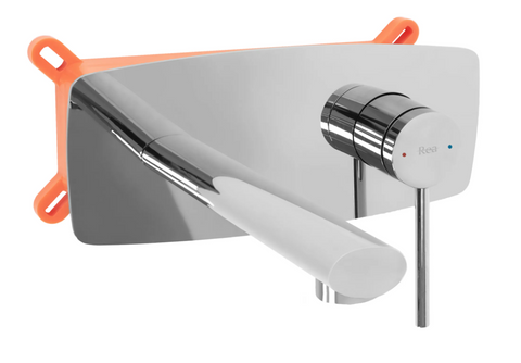 Смеситель для раковины (умывальника) REA OVAL CHROME + BOX скрытого монтажа * REA-B5124 фото