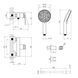 Змішувач для душу Kroner Element 211411-0101 CV035965 фото 7