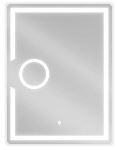 Дзеркало MEXEN ONYX 60x80 LED прямокутне MEX-9813-060-080-611-00 фото