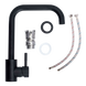 Комплект кухонної мийки Kraft HM 50х50 NANO BLACK (DECOR) PVD (3.0/1.0 мм) CS4630 фото 10