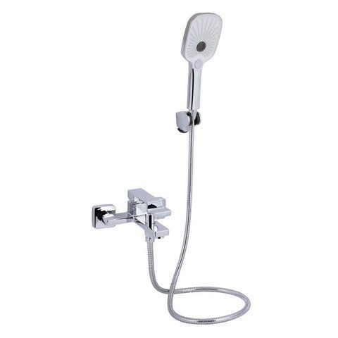 Змішувач для ванни Qtap Gemini (з душовим гарнітуром) QTGEM259CRM45681 Chrome SD00051805 фото