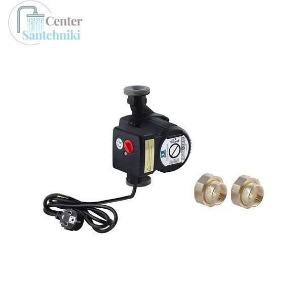 Насос циркуляционный Pumpman GRS25/40/180 Нmax 4 м Qmax 3 куб.м 88 Вт с гайками CV029795 фото