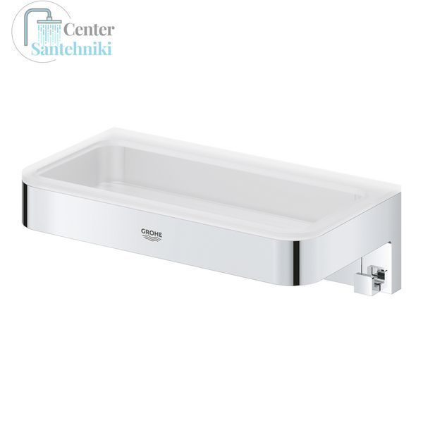 Полиця для душу Grohe QuickFix Start Cube з гачками 41107000 CV035418 фото