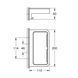 Полиця для душу Grohe QuickFix Start Cube з гачками 41107000 CV035418 фото 2