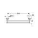 Полотенцедержатель Grohe QuickFix Start Cube 41104000 CV034626 фото 2