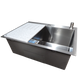 Комплект кухонной мойки Kraft HM 6045 DECOR (3.0/1.0 мм)+Смеситель для кухни с гибким изливом Pllen&oacute; CS25339 фото 14
