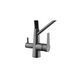 Смеситель для кухни с подключением к фильтру Kroner KRP Edelstahl Klassisch - PVD03817BLK CV031898 фото 4