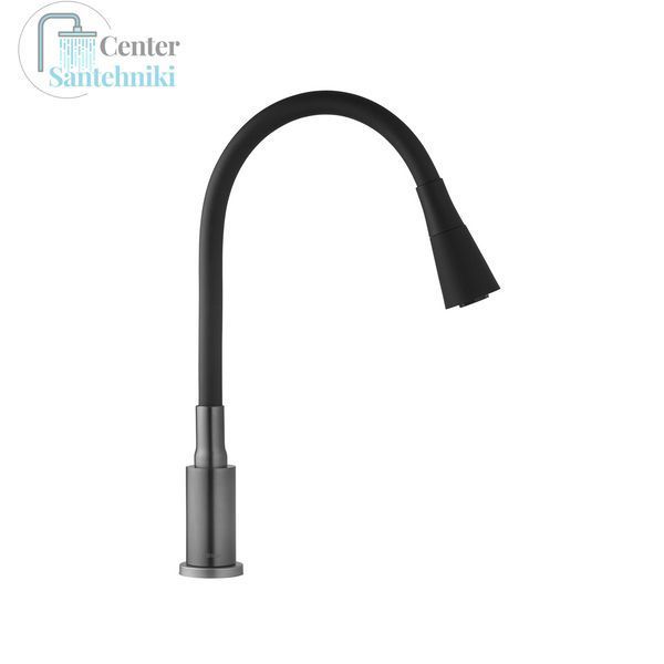 Смеситель для кухни Kroner KRP Edelstahl Klassisch - PVD031BLK CV035373 фото