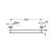 Полотенцедержатель Grohe QuickFix Start Cube 411042430 CV034628 фото 2