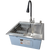 Комплект кухонної мийки Kraft KRF 5050 decor (3.0/1.0 мм) CS25241 фото