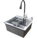 Комплект кухонной мойка Kraft KRF 5050 decor (3.0/1.0 мм) CS25091 фото 13