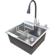 Комплект кухонной мойка Kraft KRF 5050 decor (3.0/1.0 мм) CS25091 фото 11