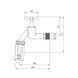 Кран для полива Karro 1/2" PN40 хромированный KR-12017 CV019353 фото 2