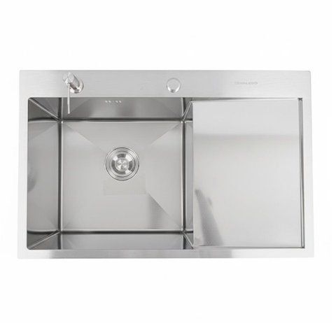 Кухонная мойка CM 78*50 L D&Eacute;COR нержавейка VALESO Handmade 51749 фото