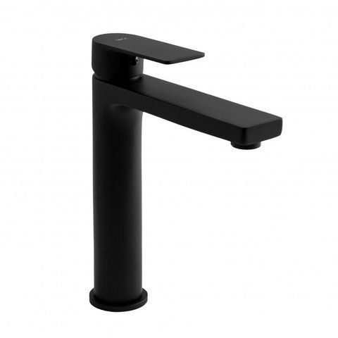 Смеситель для раковины (умывальника) YOKA LOLA 36 BLACK черный высокий * BU.LOLA-36-BLK фото
