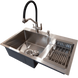 Кухонна мийка 4-в-1 (комплект) Kraft Handmade HS R 780х480 (3.0/1.0 мм) CS25293 фото 2