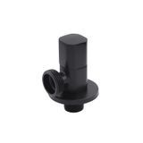Кран приборный для подключения Karro 1/2"х3/4" НН черный KR-3123-1B CV030150 фото