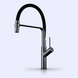 Комплект кухонной мойки Kraft NANO BLACK PVD HS60*45 (3.0/1.0 мм) декор CS25244 фото 11