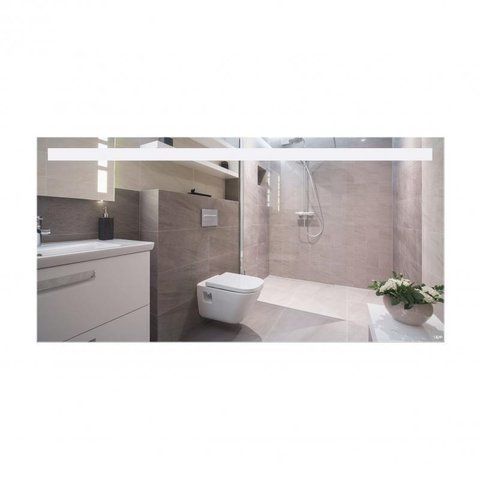 Дзеркало Qtap Mideya Modern 1400х700 з LED-підсвічуванням QT2078141470140W SD00046152 фото