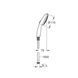 Душевой набор Grohe QuickFix Vitalio Start 110 26972001 CV036658 фото 2