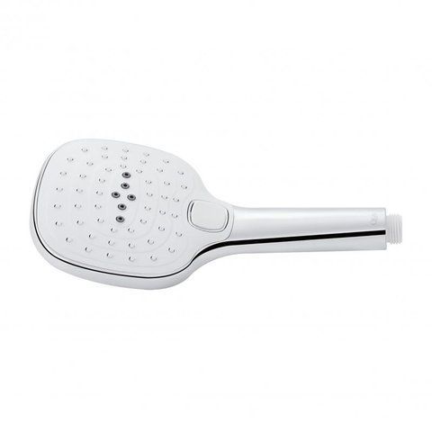 Лійка для ручного душу Qtap Rucni 120х120 мм прямокутна QTHLA120N3KCW Chrome/White SD00042068 фото