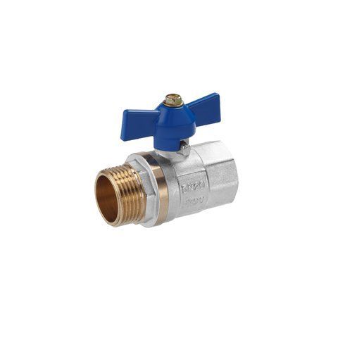 Кран шаровой Valves 3/4" ВН PN30 синяя бабочка CV017812 фото