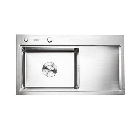 Кухонная мойка нержавейка VALESO CM 78*43 L Handmade (3.0/1.0) 23580 фото