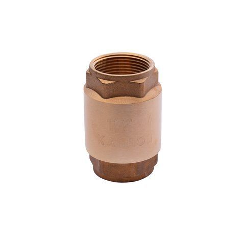 Обратный клапан Karro 1 1/4" ВВ с латунным штоком KR-6120 CV016427 фото