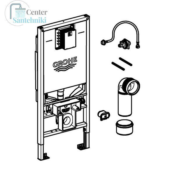 Инсталляция для унитаза Grohe Rapid SLX 39596000 CV035422 фото