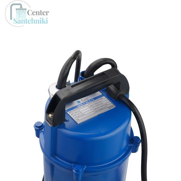 Насос дренажный Agua QDX 7-32-0.75 Нmax 32 м Qmax 7 куб.м P 750 Вт корпус алюминий CV035077 фото